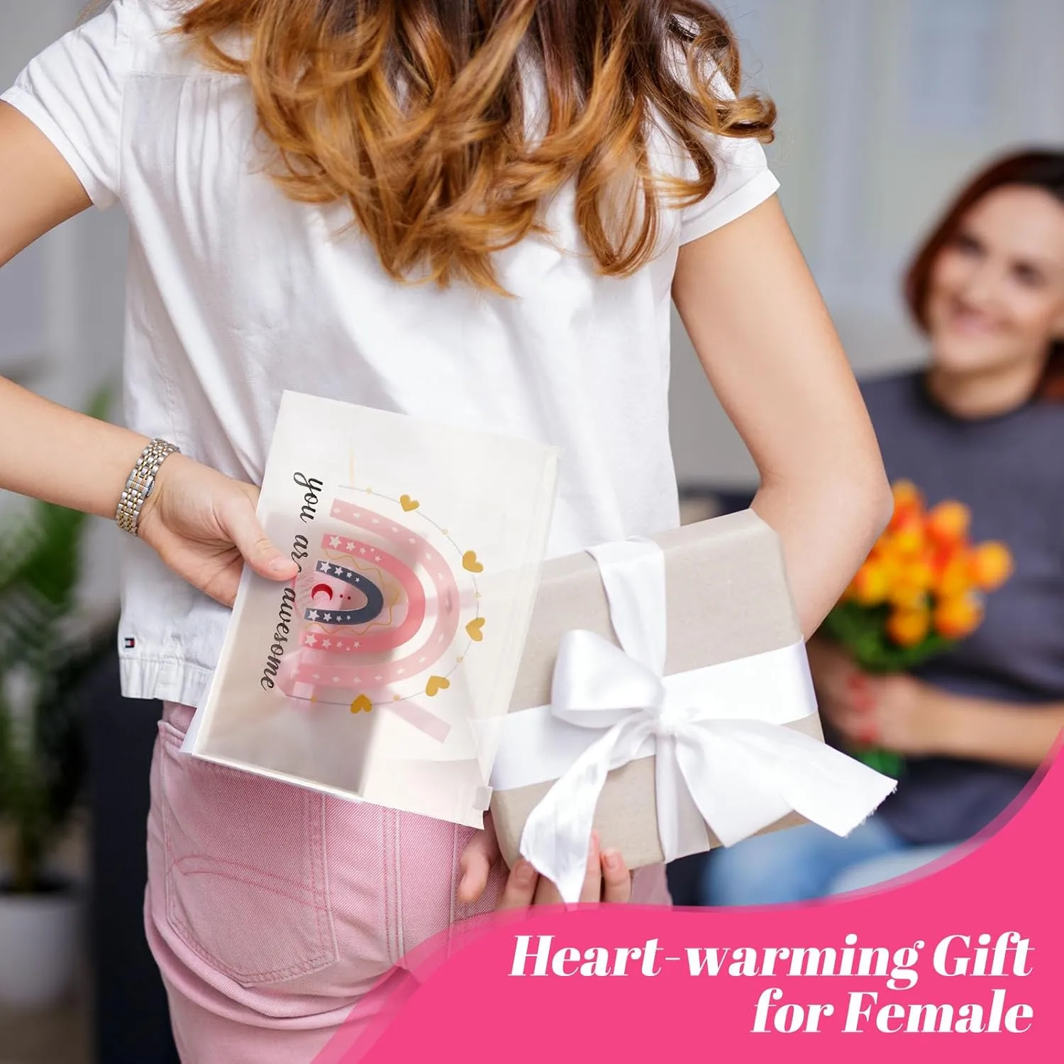 Reginary 100 Pcs Inspirational Gifts for Girls Women Travel Cheer Makeup Bag Bulk Loved Quotes Cosmetic Bags with Zipper Thank You Encouragement Birthday Gift Bag for Nurse Teacher Friend (Charming)