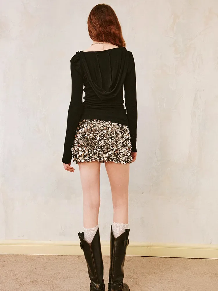 retro illusion suspenders printed  shirt