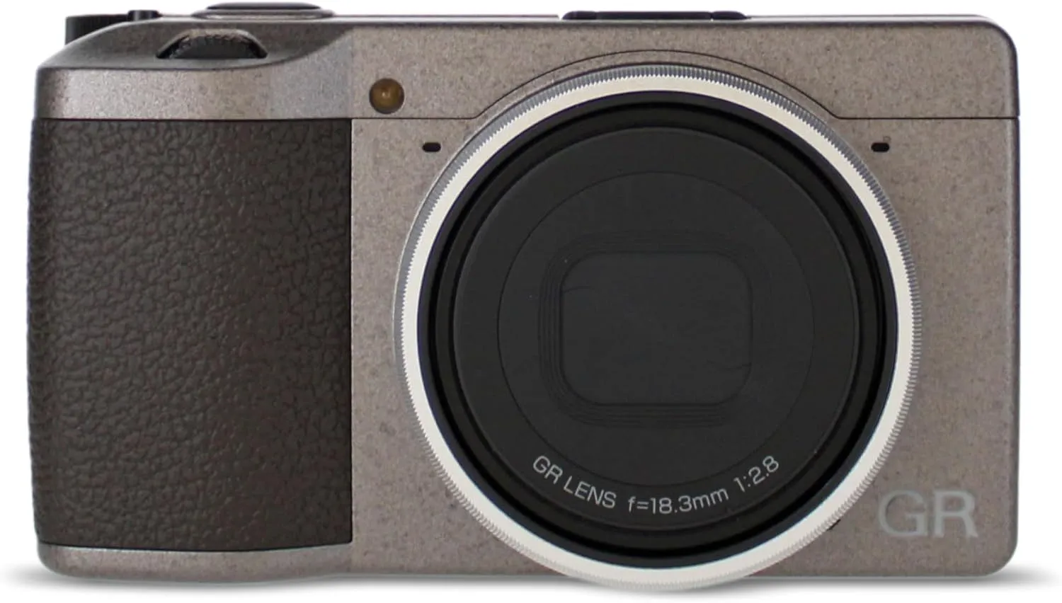 Ricoh GR III Diary Edition, Metallic Warm-Gray Body with Dark Brown Grip and Natural Silver Ring, Digital Compact Camera with 24MP APS-C Size CMOS Sensor, 28mmF2.8 GR Lens (in The 35mm Format)