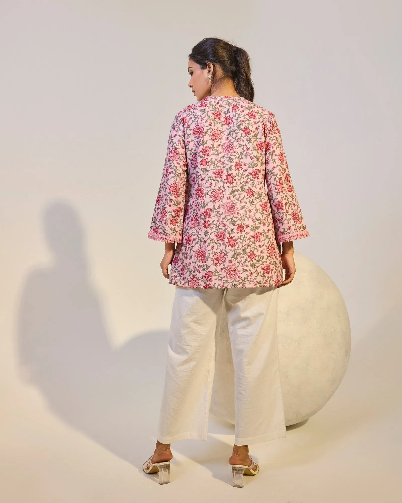 Rosewood Chintz Printed Top