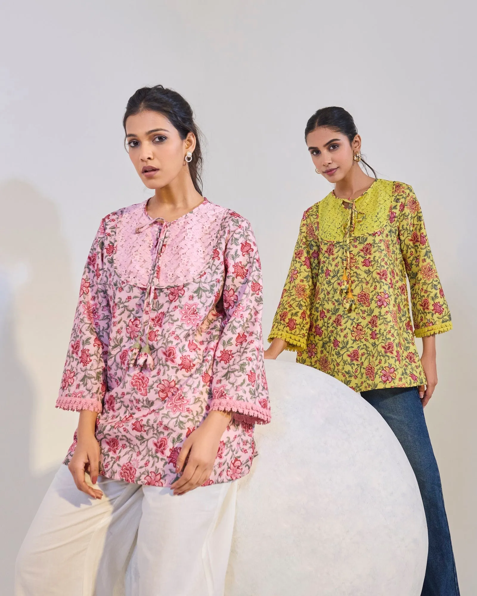 Rosewood Chintz Printed Top