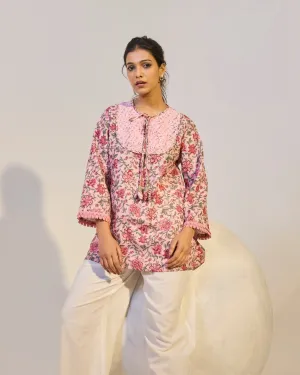 Rosewood Chintz Printed Top