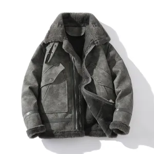 ROULIN VELVETRON™ SHERPA EDGE BOMBER JACKET