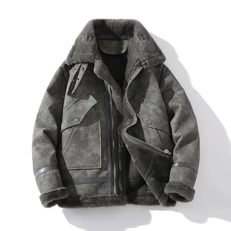 ROULIN VELVETRON™ SHERPA EDGE BOMBER JACKET