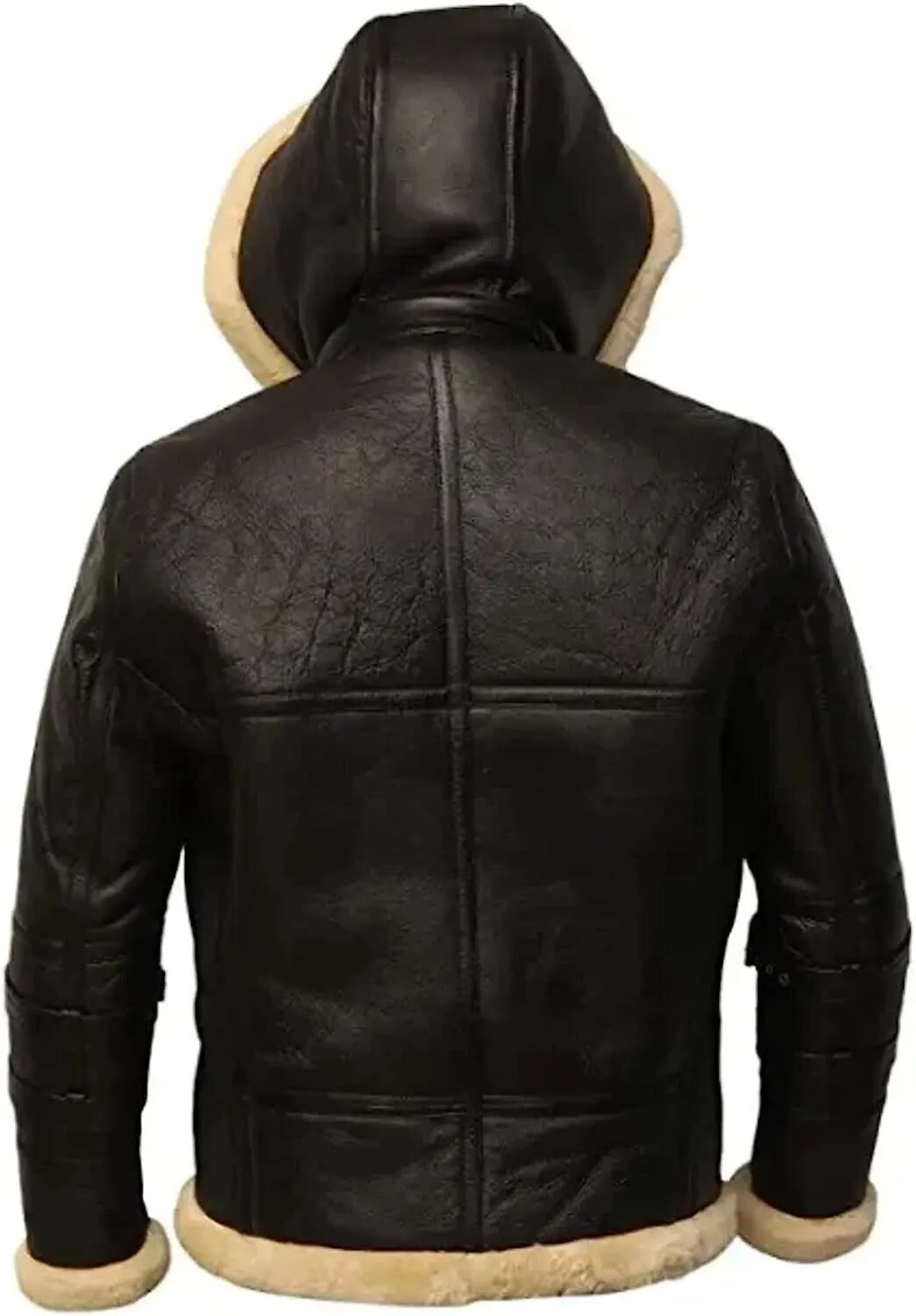 Ruby's Detachable Hood Black Aviator Jacket