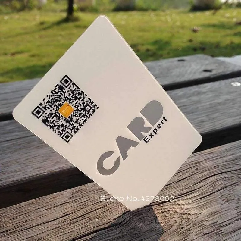 Rynx | PVC Plastic Transparent Business Cards Fine Matt Customizable 0.38mm Visiting Cards High Quality Free Shipping