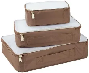 Samantha Brown 3-piece Packing Cubes (Taupe)