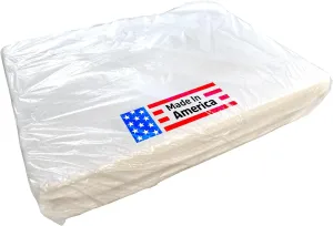 Sandbaggy Mattress Bag | Made in USA | for Moving or Storage | Can Fit Twin, Twin XL, Full & Queen Beds | Also Great for Covering Furniture | Built w/ 1 Month UV | 1.5 Mil Thick (4, Clear)