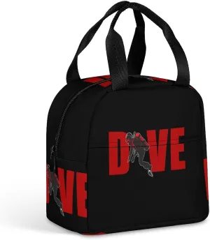 Scuba Diving Diver Portable Lunch Tote Bag Leakproof Cooler Bag Reusable Lunch Box for Picnic Beach Work