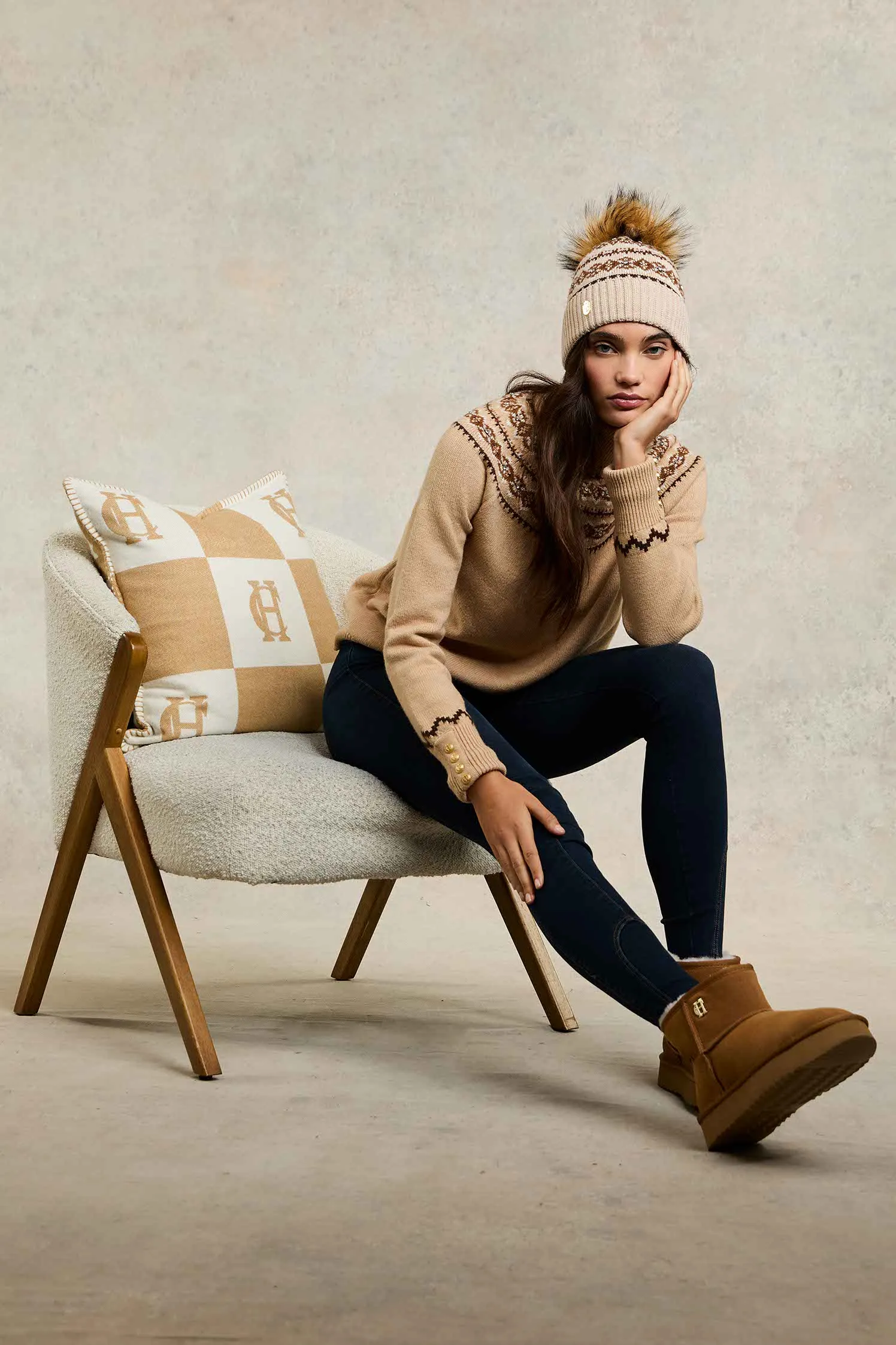 Shearling Platform Boot