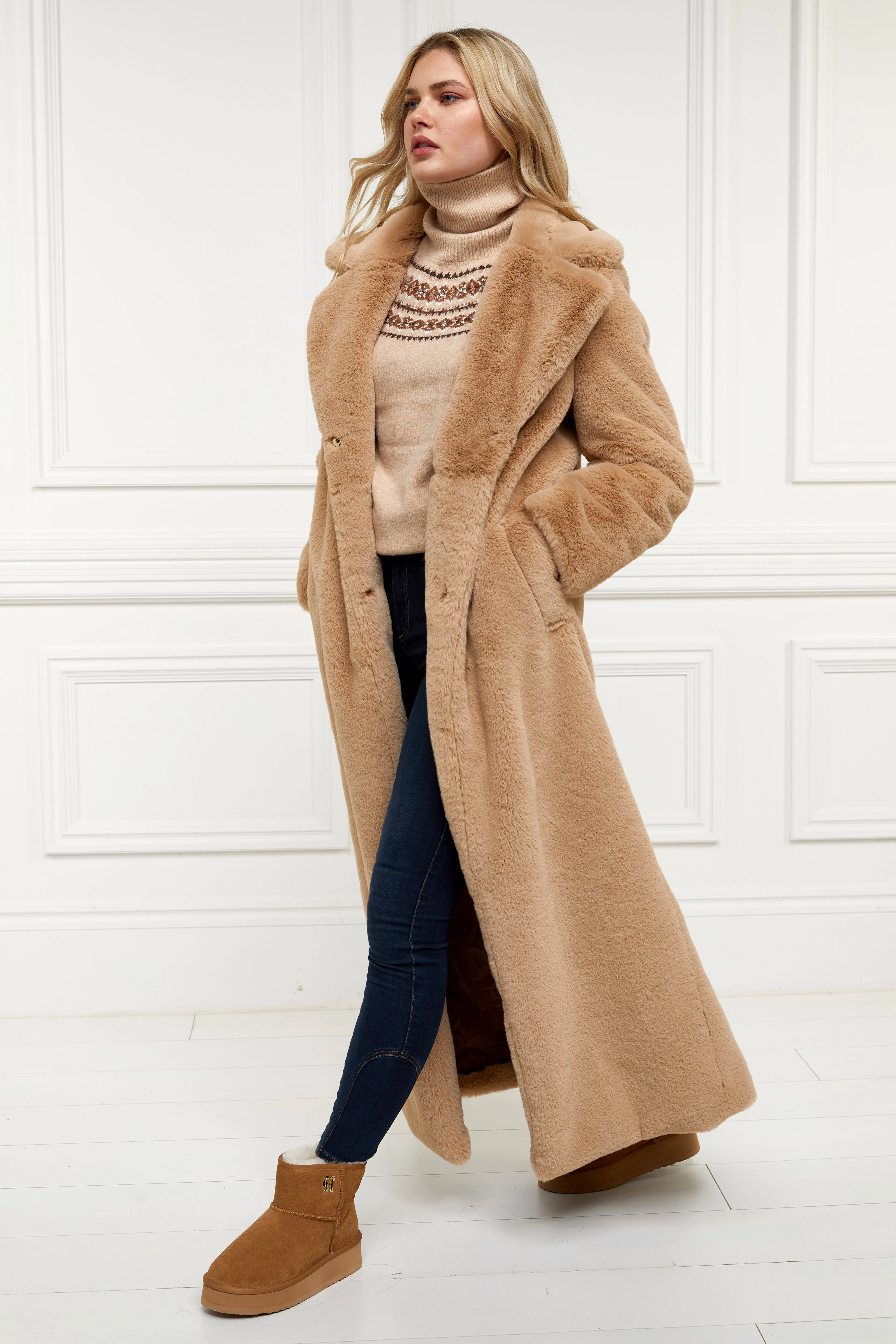 Shearling Platform Boot