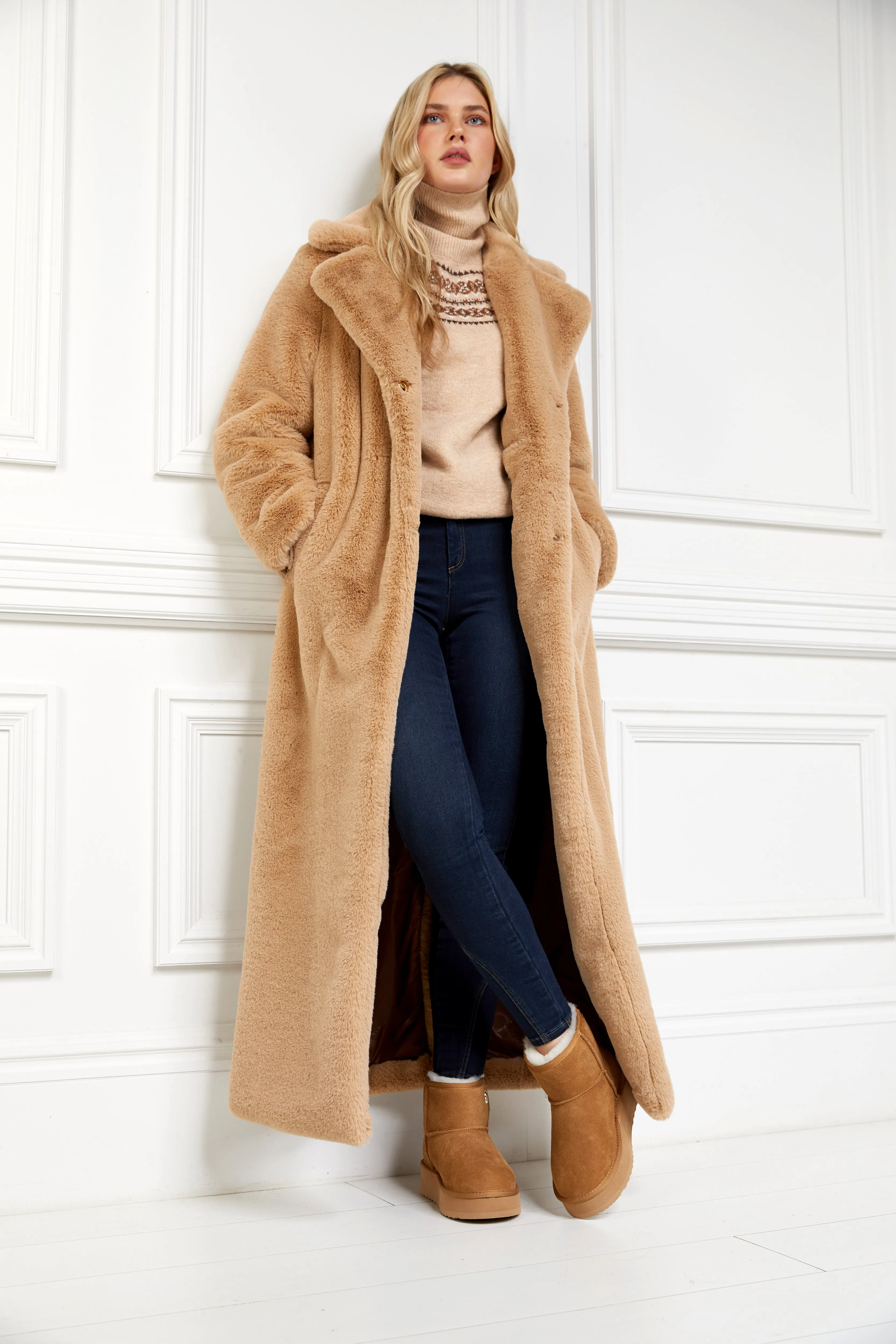 Shearling Platform Boot