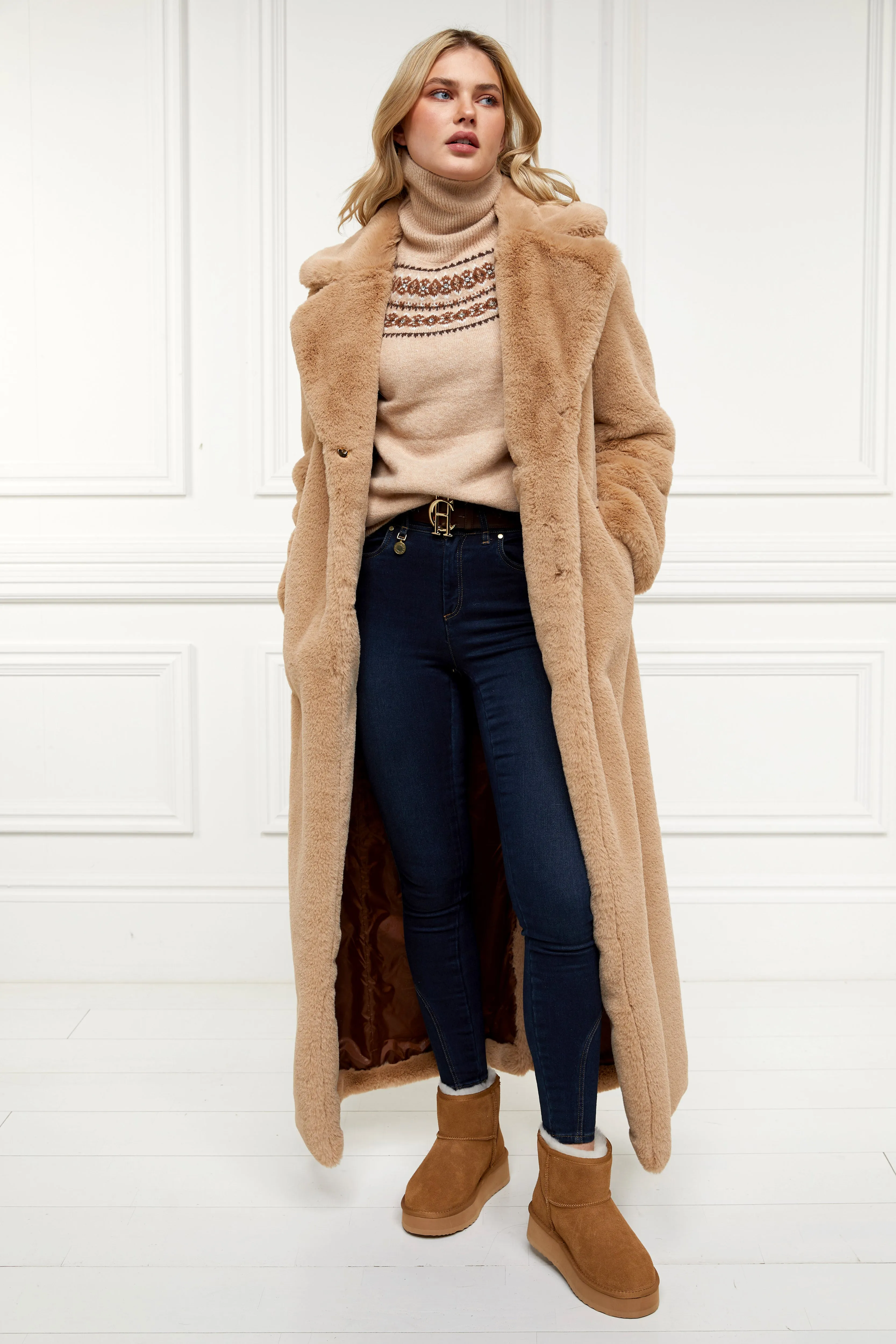 Shearling Platform Boot