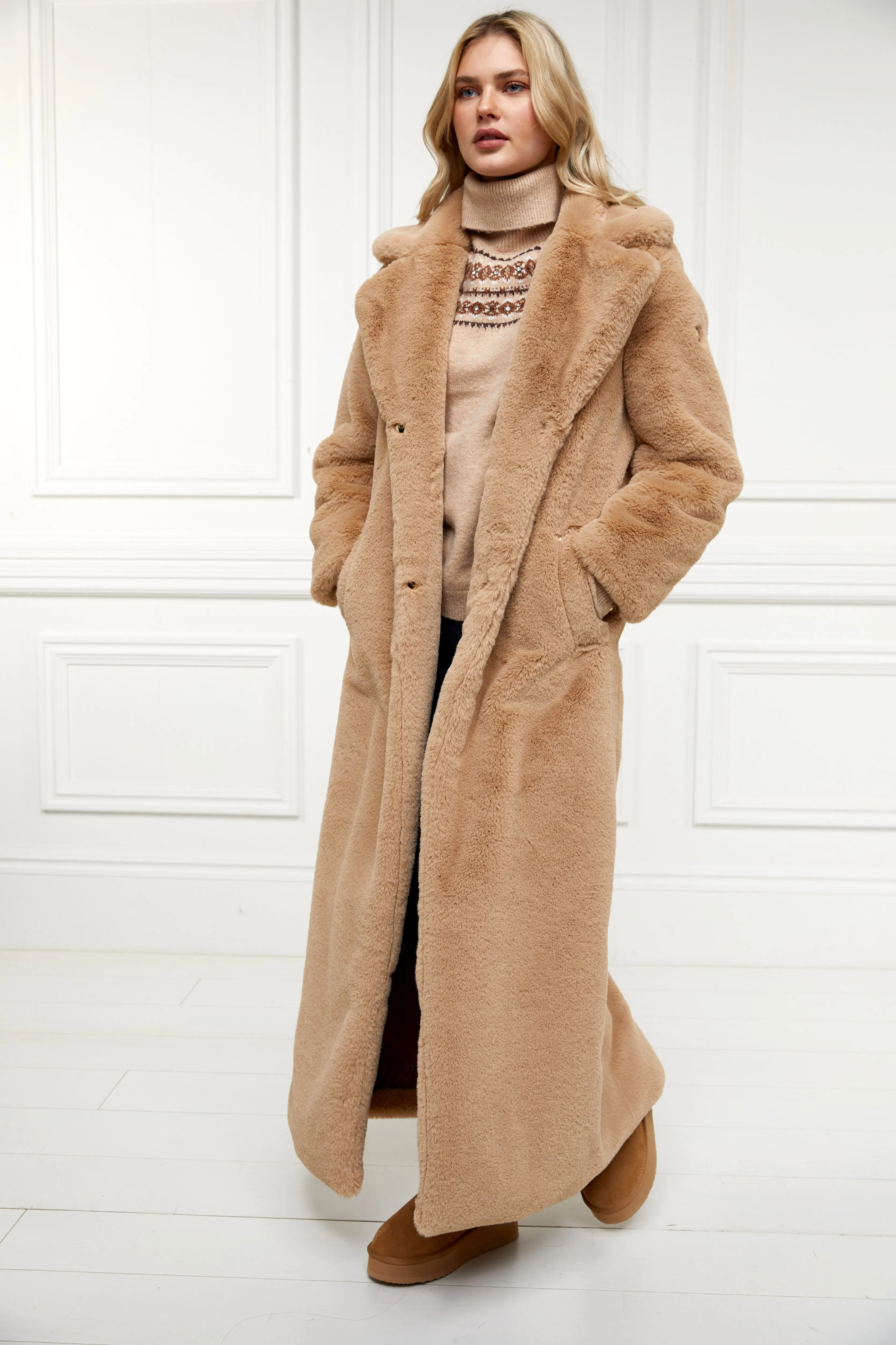 Shearling Platform Boot