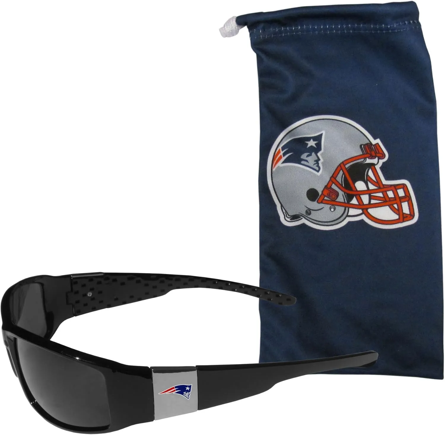 Siskiyou Chicago Bears Chrome Wrap Sunglasses and Bag