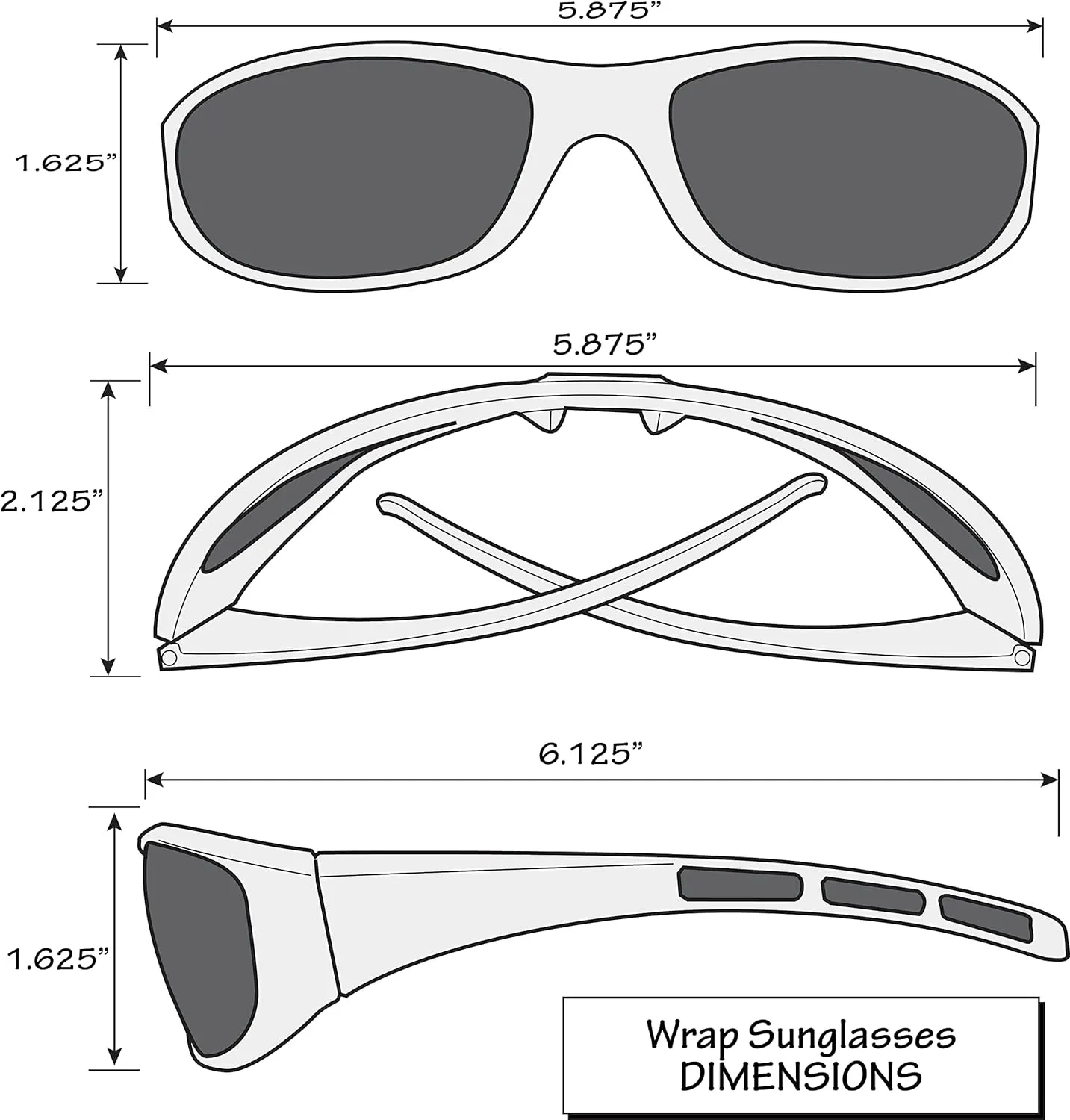 Siskiyou Wrap Sunglasses