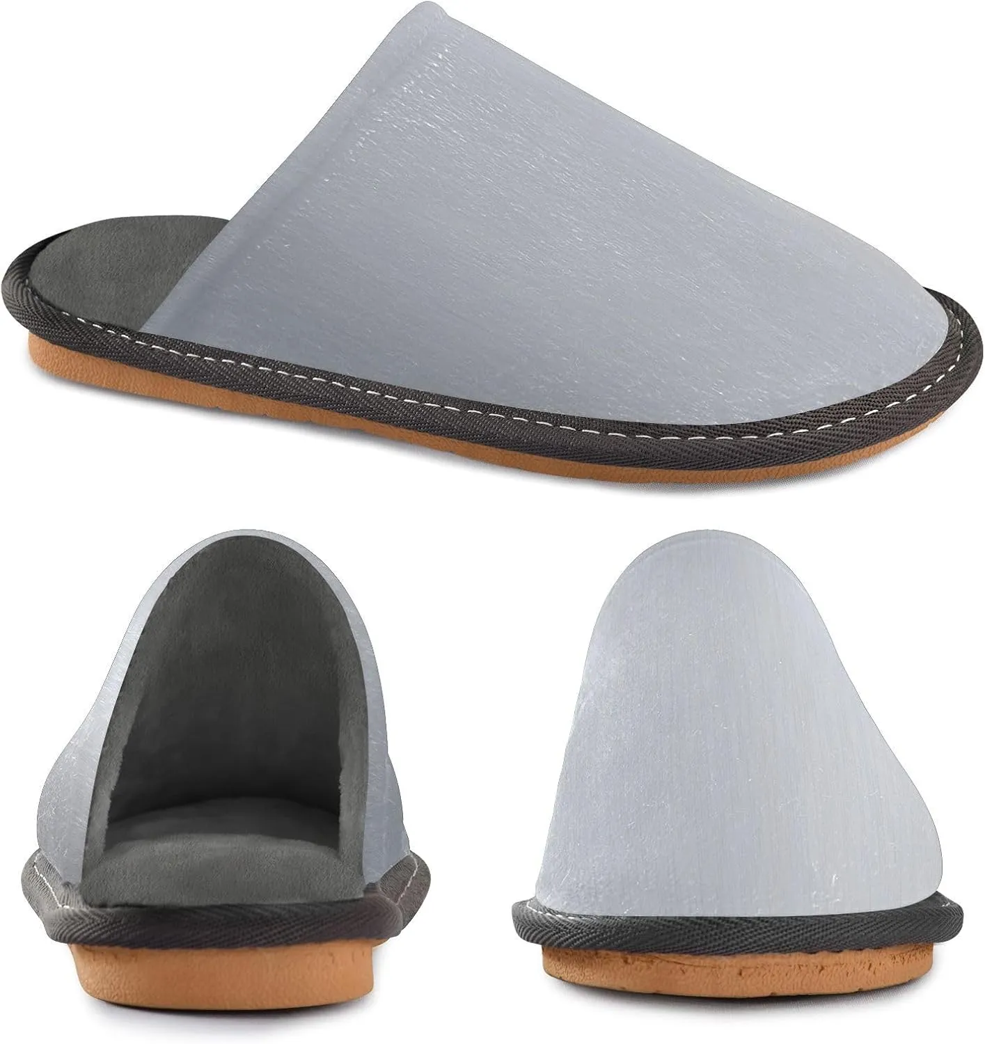 Slippers For Women Women Home Slippers Indoor Sleepers Womens Slippers House Shoes For Women Cozy Women'S Slippers Silver Metallic Gradient Scratches Titan Steel