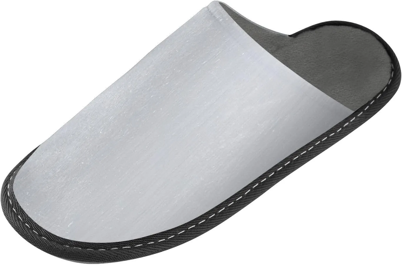 Slippers For Women Women Home Slippers Indoor Sleepers Womens Slippers House Shoes For Women Cozy Women'S Slippers Silver Metallic Gradient Scratches Titan Steel