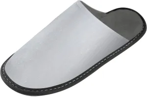 Slippers For Women Women Home Slippers Indoor Sleepers Womens Slippers House Shoes For Women Cozy Women'S Slippers Silver Metallic Gradient Scratches Titan Steel