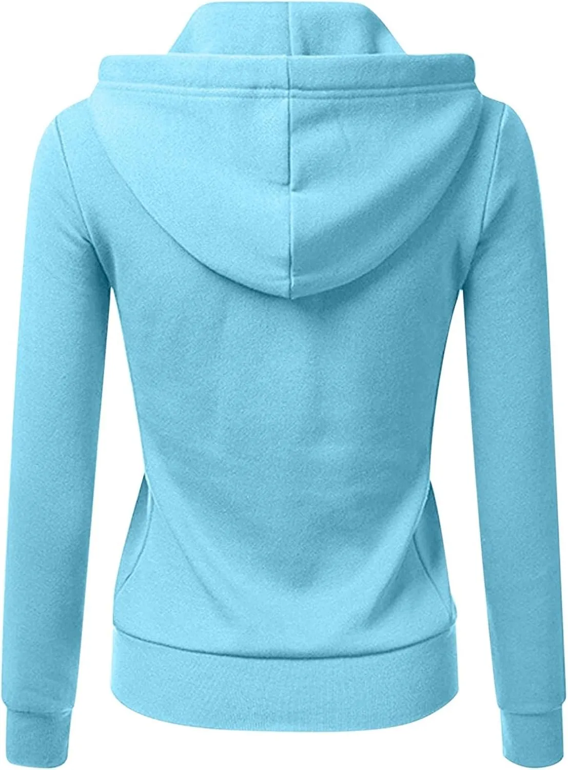 SMIDOW Hooded Sweatshirts for Women Fall Fashion Color Block Y2K Hoodies Pullover Tops Fleece Outfits 2023 Winter Clothes