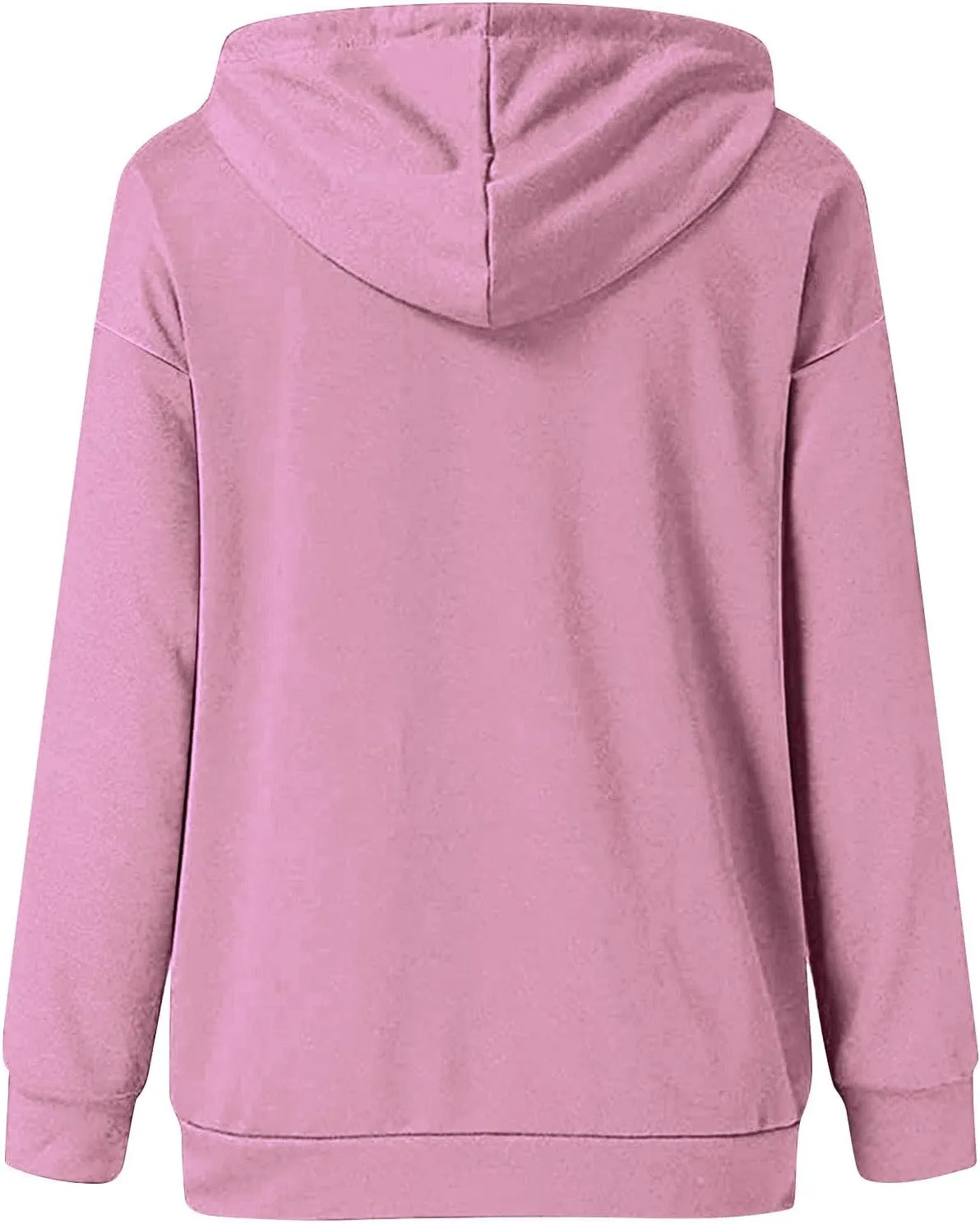 SMIDOW Hooded Sweatshirts for Women Pullover Tops Fleece Fall Winter Tunic Blouses Athletic Workout Pullover Y2K Clothes