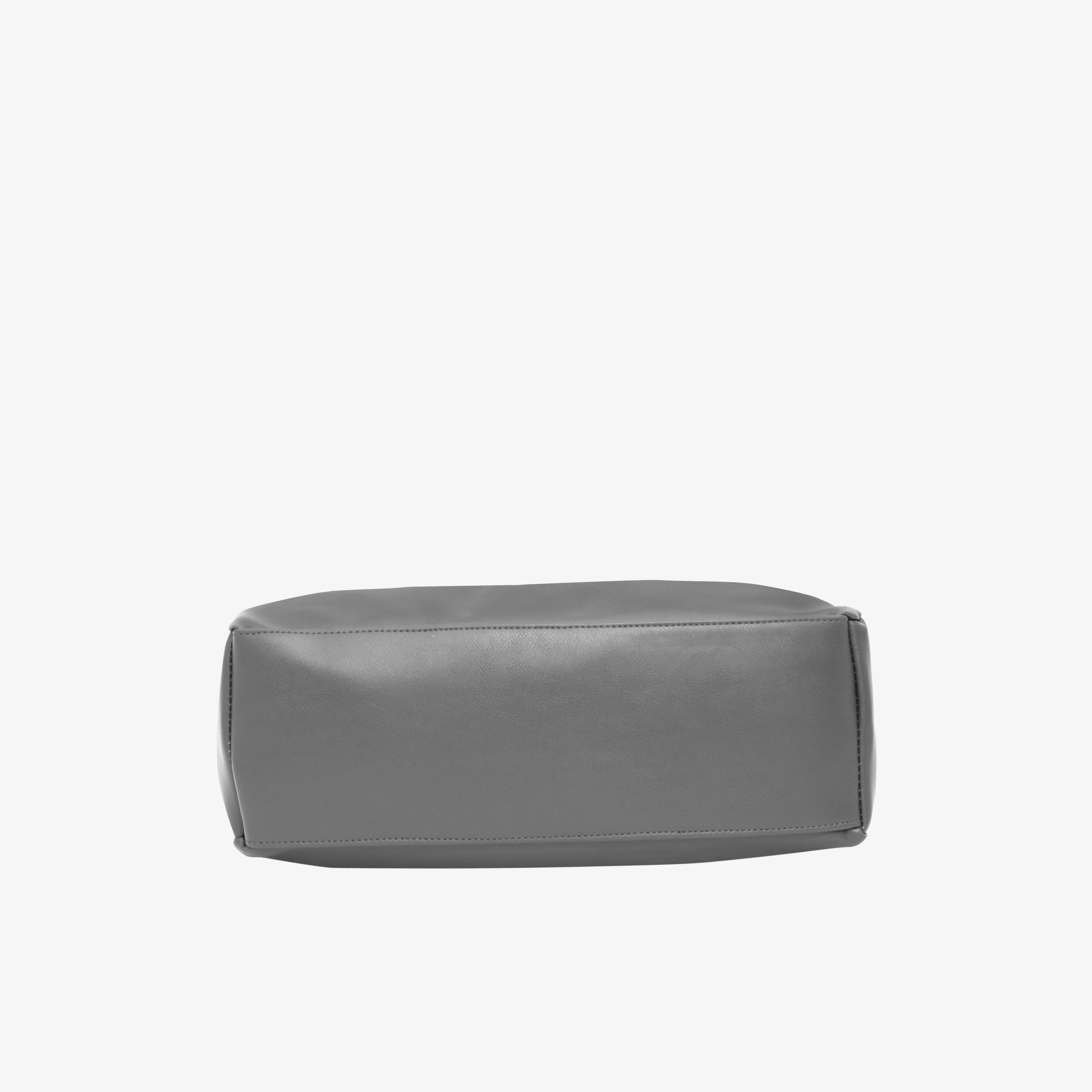 Smoky Gray Charm Handbag