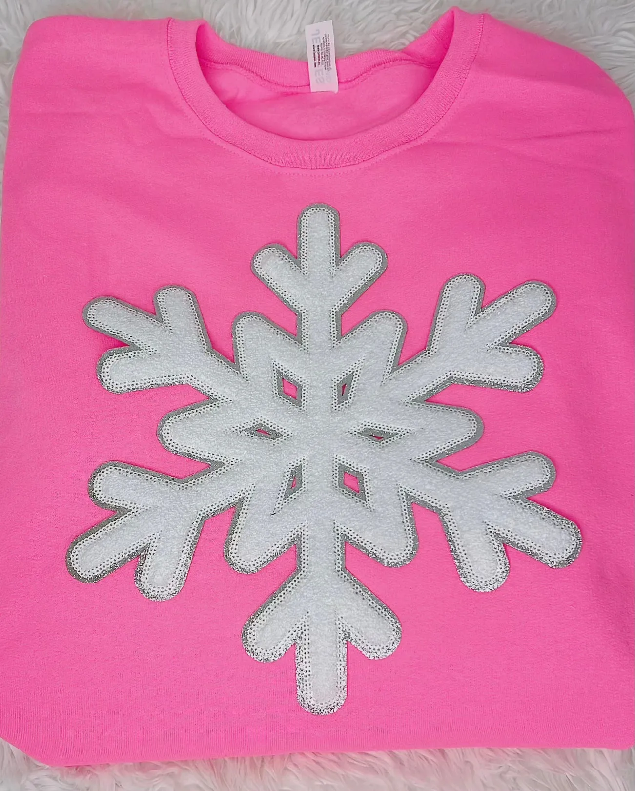 Snowflake Chenille Patch (YOUTH)