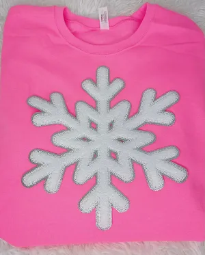 Snowflake Chenille Patch (YOUTH)