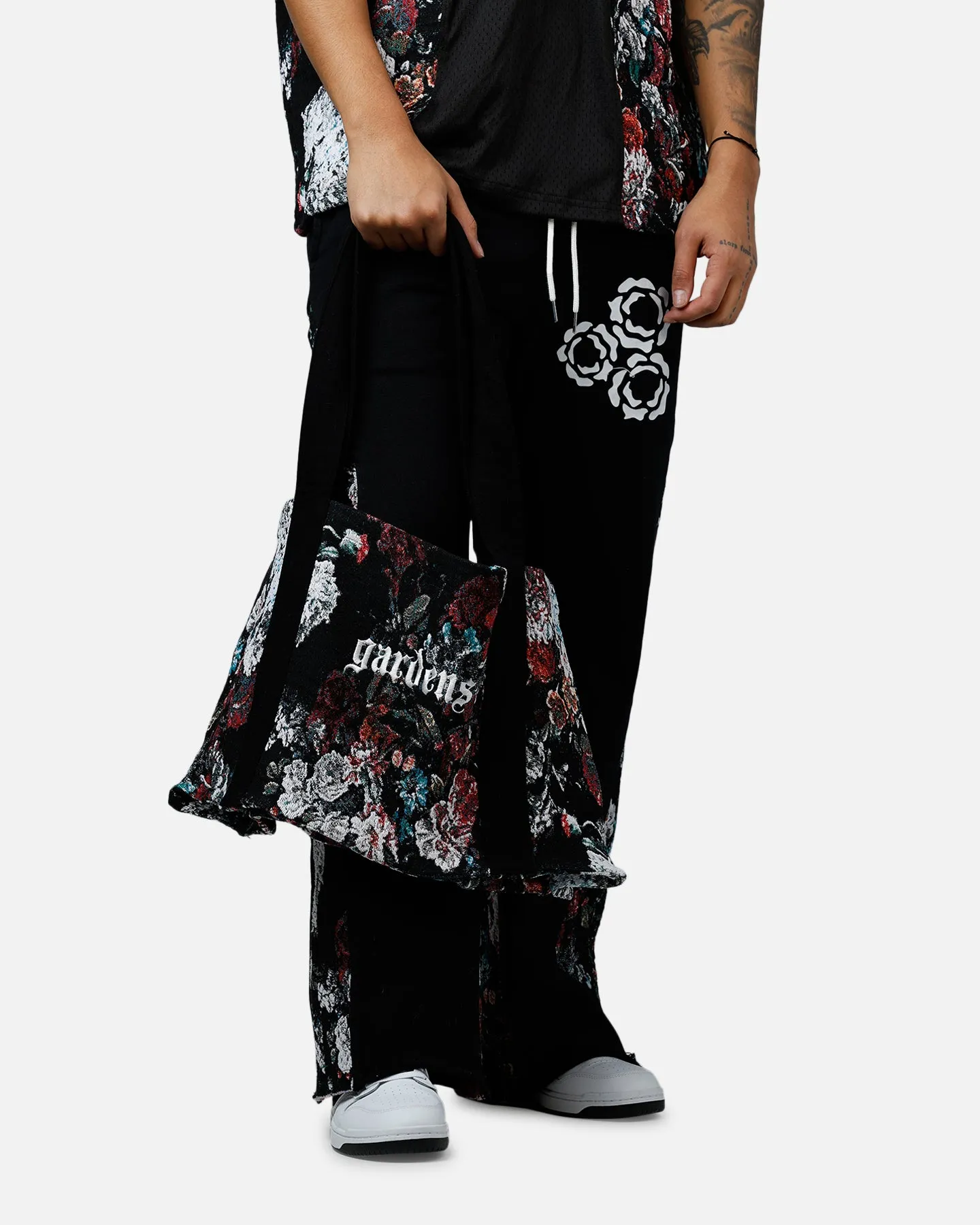 Soul By Ame Flower Tote Black