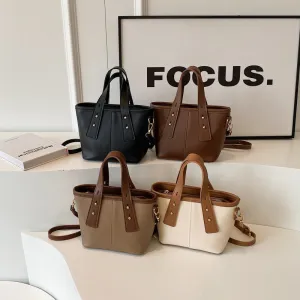 STOREXQ 2025 Popular trade is popular this year, bucket bags for women's popular new Korean retro shoulder bags, high-end messenger bags.