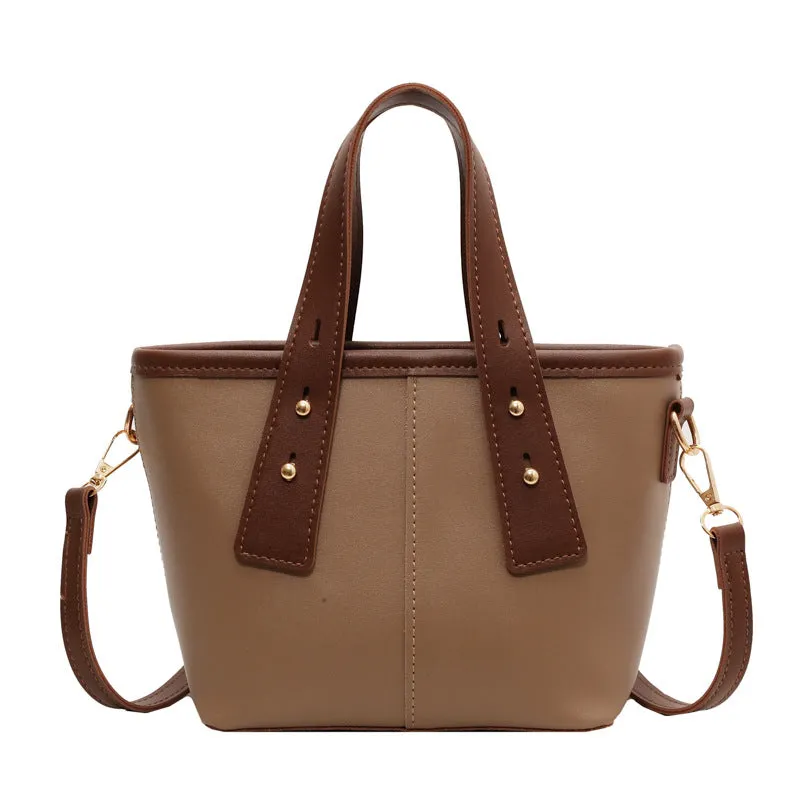 STOREXQ 2025 Popular trade is popular this year, bucket bags for women's popular new Korean retro shoulder bags, high-end messenger bags.