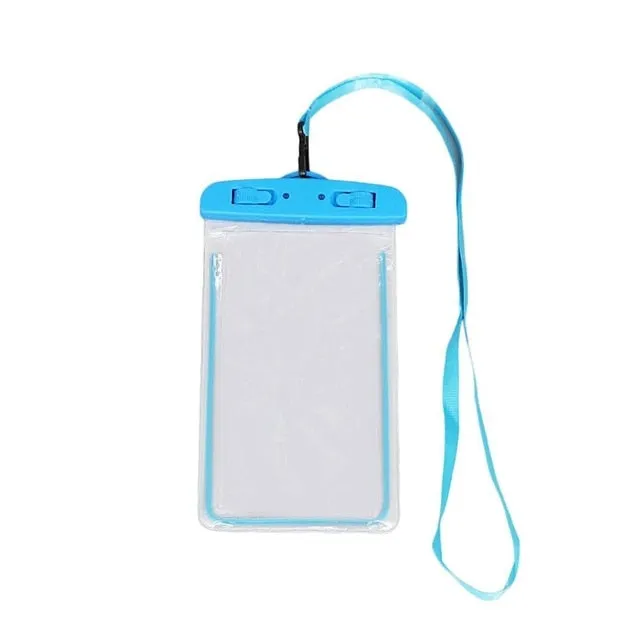Swimming Bags Waterproof Bag with Luminous Underwater Pouch Phone Case For iphone 6 6s 7 universal all models 3.5 inch -6 inch