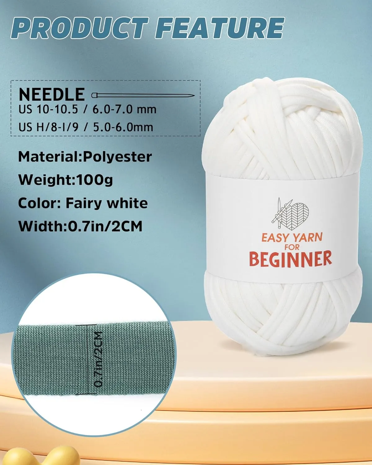 T-Shirt Yarn for Crocheting Knitting - 4 PCS Chunky Thick for Bags, Blanket, Cushions, Slippers, Storage Baskets Projects - Fabric Yarn 100g4 (3.5oz4), DIY Handmade Knitting Gift