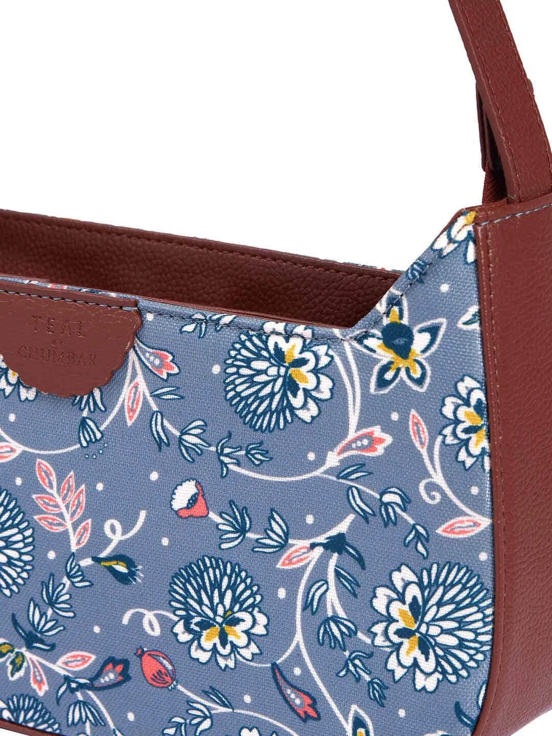 TEAL BY CHUMBAK Floral Printed Sling Bag