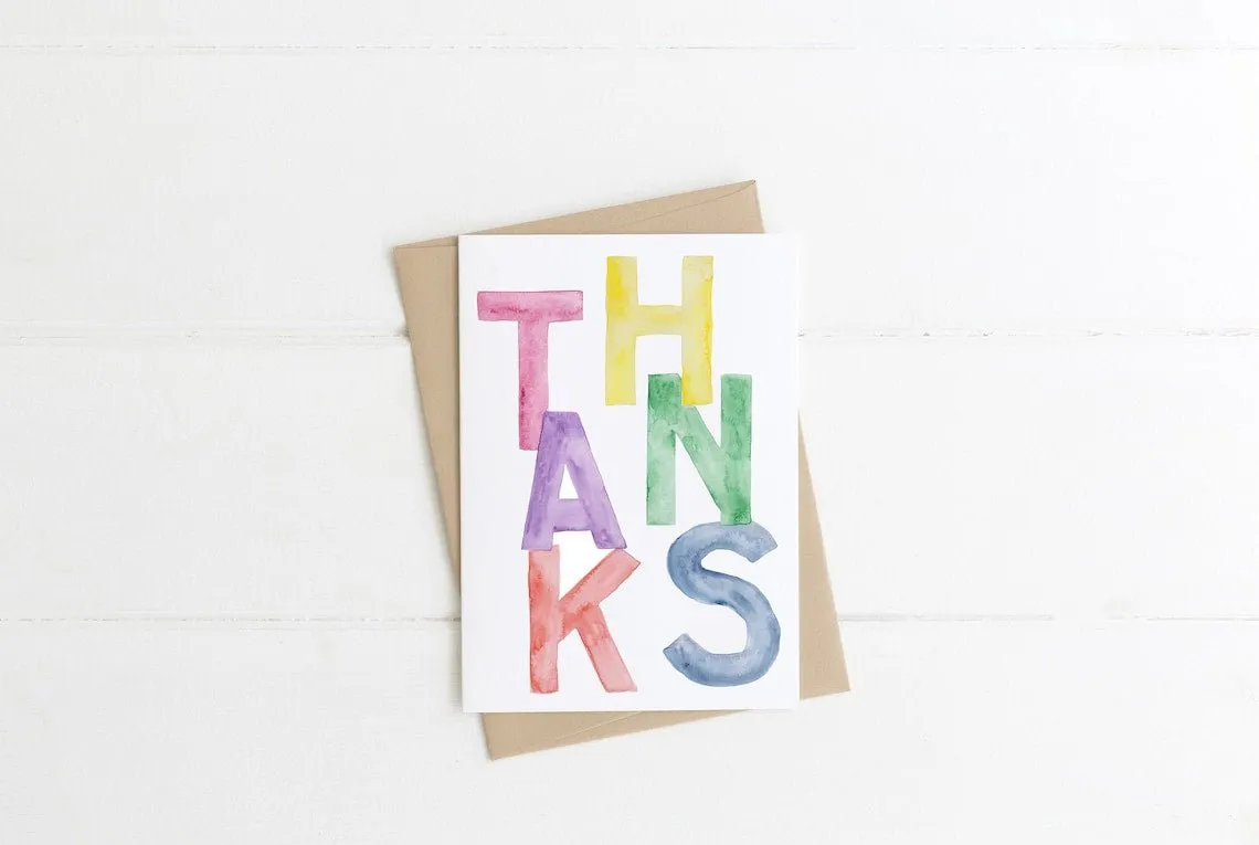 Thank You Greeting Cards