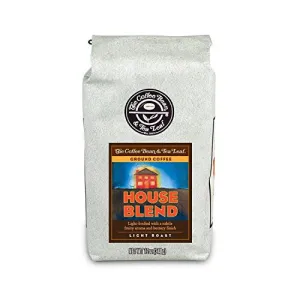 THE COFFEE BEAN & TEA LEAF, HOUSE BLEND GROUND COFFEE, 12-OUNCE BAGS (PACK OF 2)
