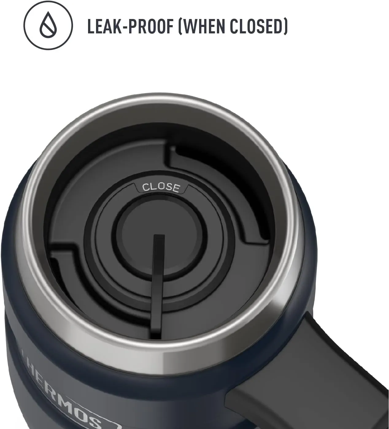 THERMOS Stainless King Vacuum-Insulated Travel Mug, 16 Ounce, Midnight Blue