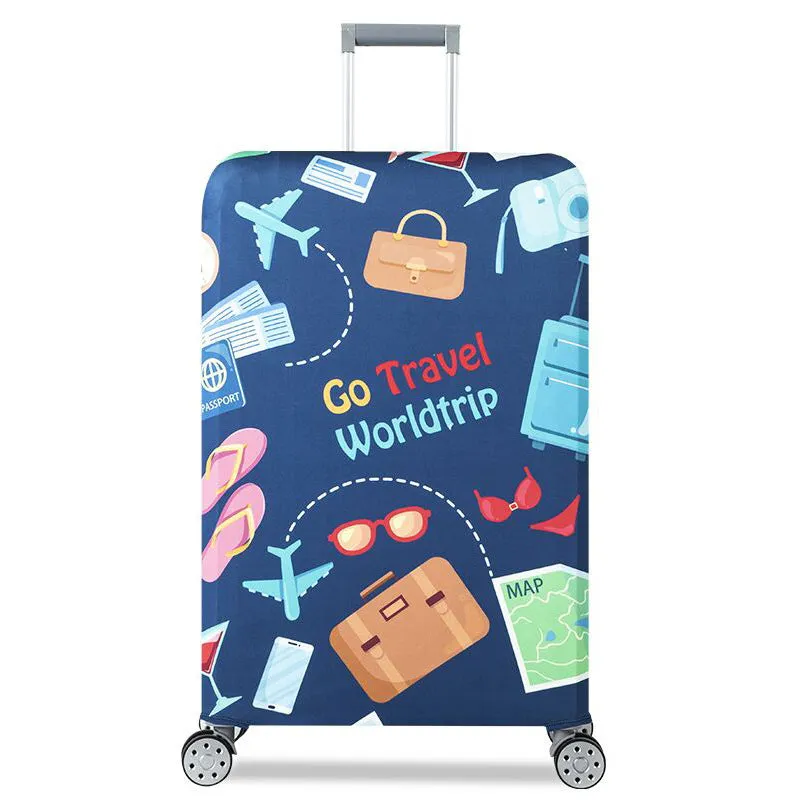 Thickened Elastic Trunk Cover Protective Suitcase Luggage