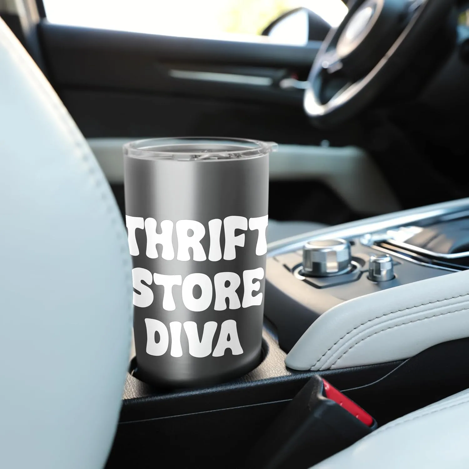 Thrift Store Dive Funny Thrifter Tees bags and Mugs Funny Stainless Steel Insulated Tumbler