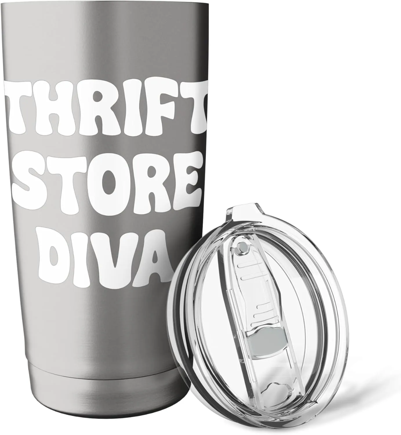 Thrift Store Dive Funny Thrifter Tees bags and Mugs Funny Stainless Steel Insulated Tumbler