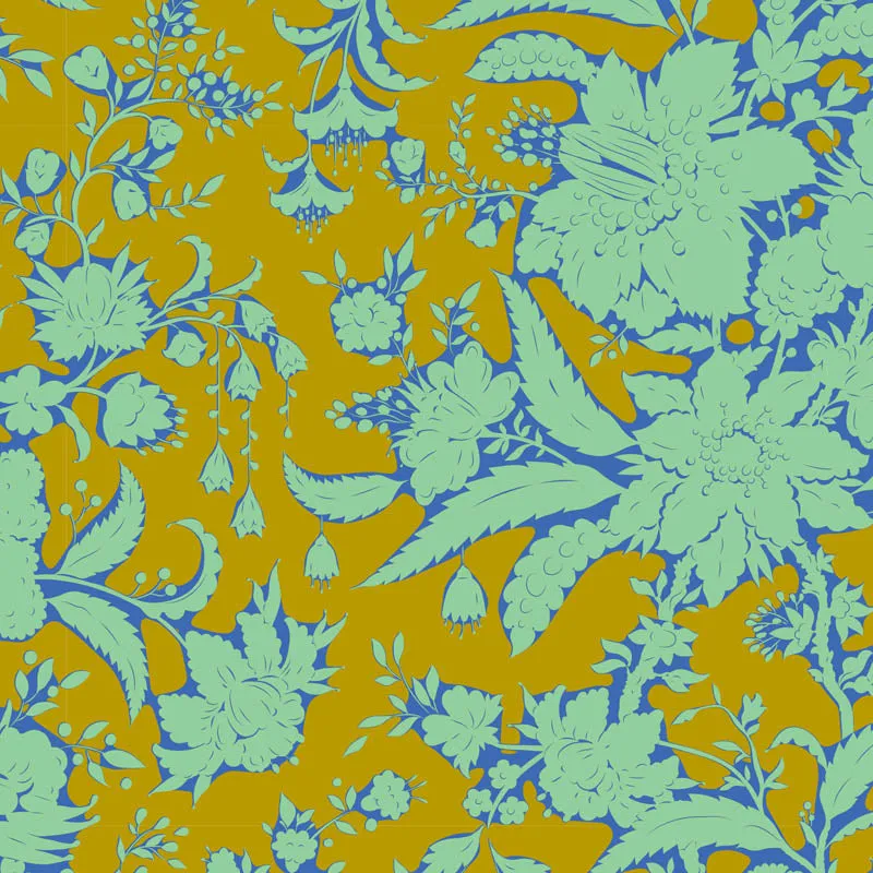 Tilda Bloomsville Abloom Blender Dijon Yardage