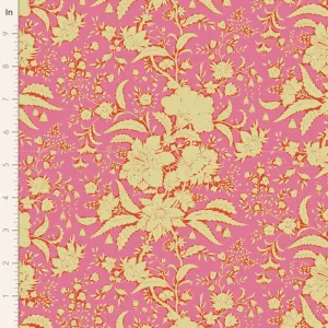 Tilda Bloomsville Abloom Blender Pink Yardage