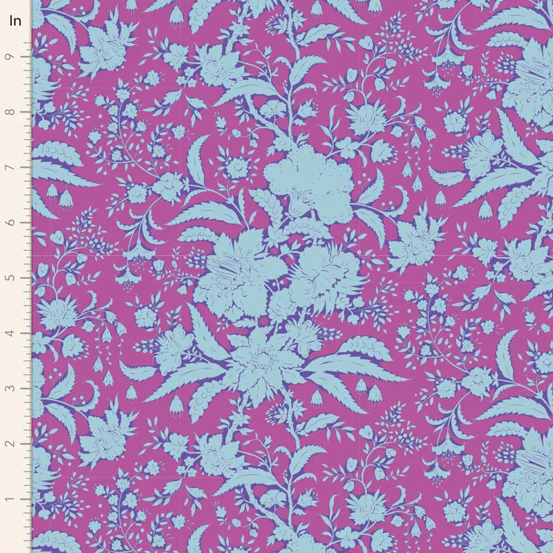 Tilda Bloomsville Abloom Blender Plum Yardage