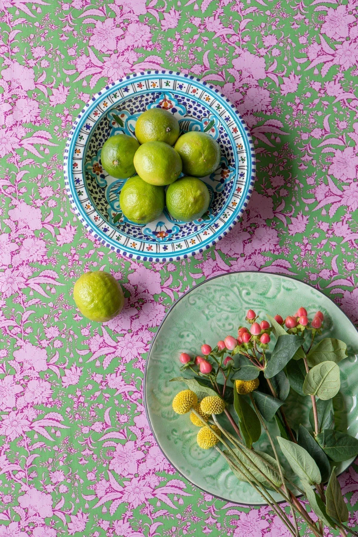 Tilda Bloomsville Abloom Blender Plum Yardage