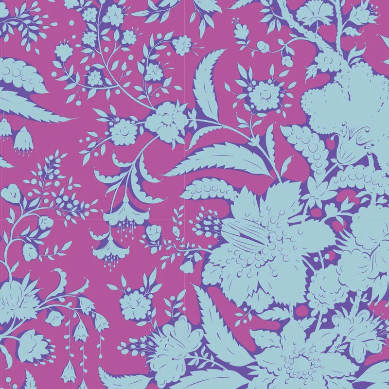 Tilda Bloomsville Abloom Blender Plum Yardage