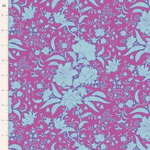Tilda Bloomsville Abloom Blender Plum Yardage