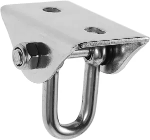 TOYANDONA Heavy Duty Swing Hangers Set Rotating Stainless Steel Hooks for Hammocks Punching Bags Quick Setup Easy Installation Ceiling Mount Hardware