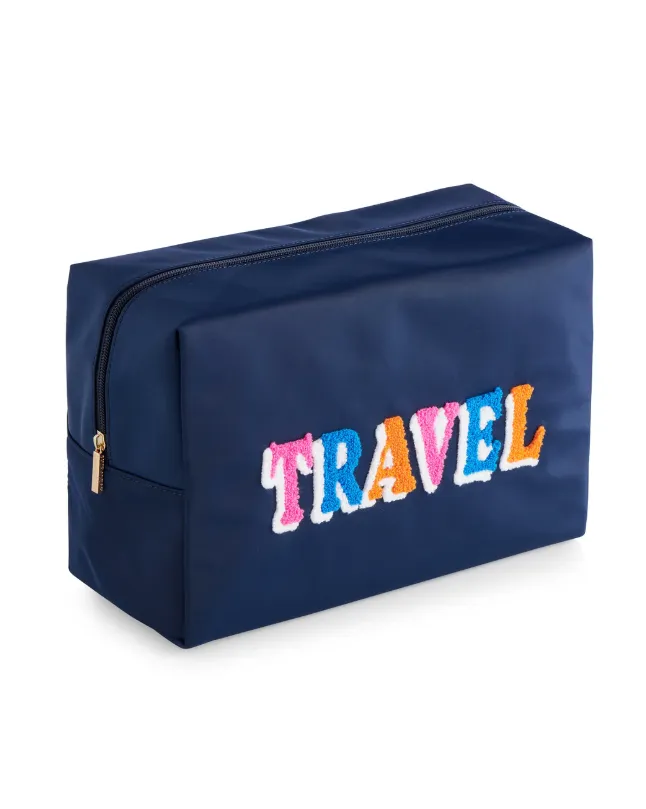 Travel Oversized Zip Pouch