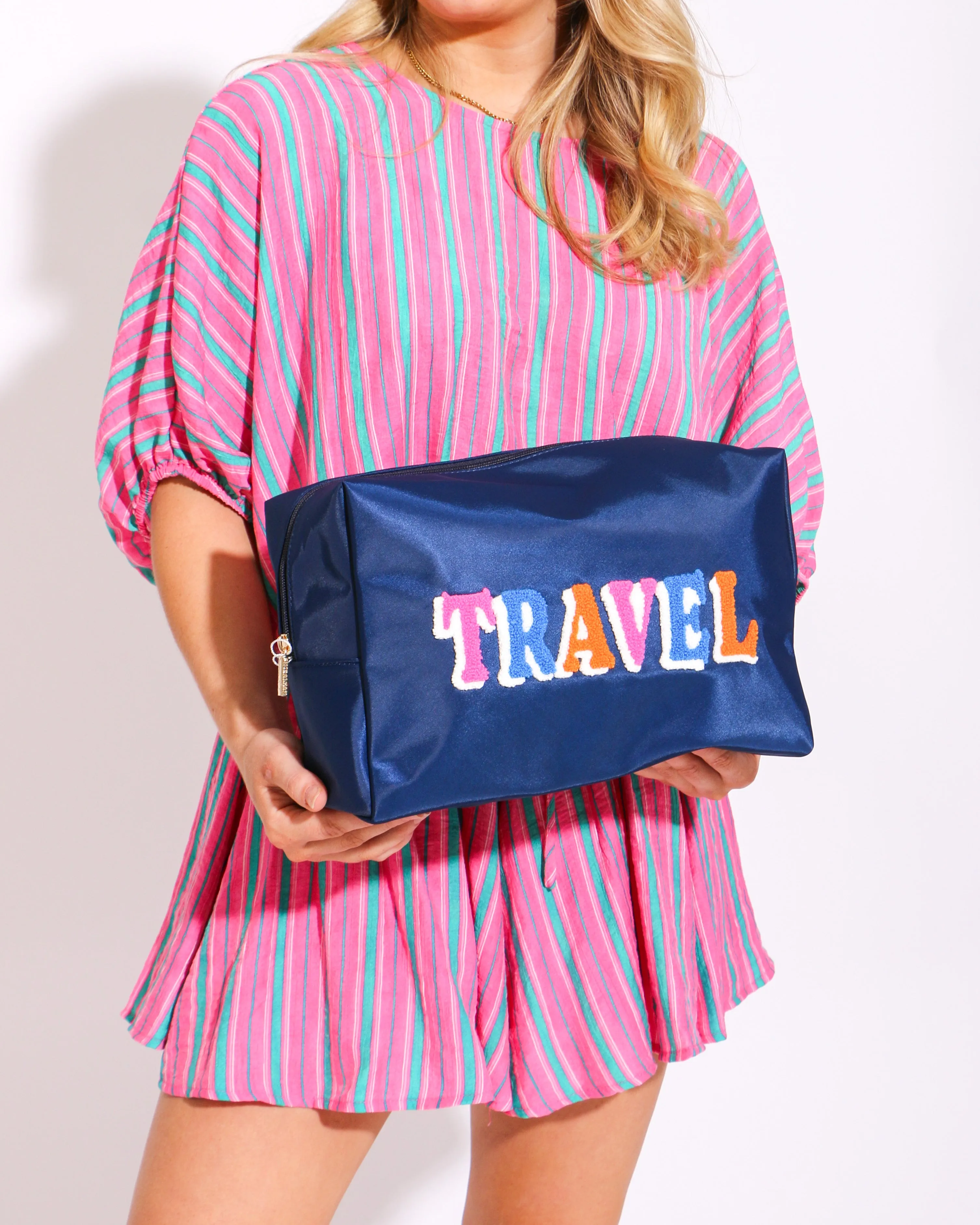 Travel Oversized Zip Pouch