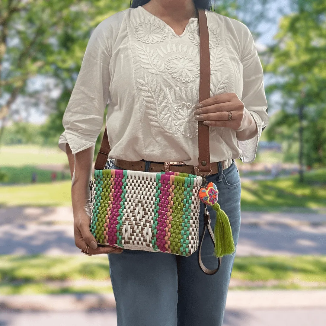 Upcycled Handwoven Handbags - Espresso BUNDLE